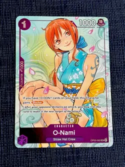 O-Nami (Illustration Box Vol.1) OP05-062 One Piece Promotion Cards Foil NM Mint - Image 1