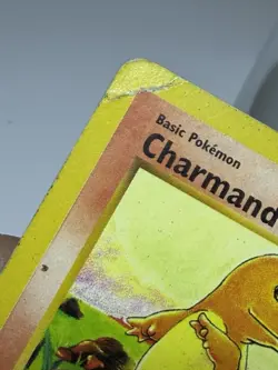 Pokemon Card Base Set Unlimited Charmander 46/102 Light Played - Image 2