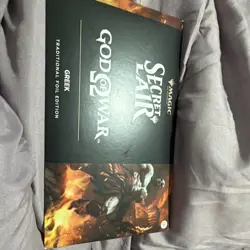 Magic: The Gathering Secret Lair God of War Greek Traditional Foil Box Kratos - Image 1