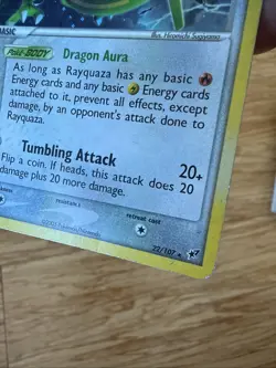 Pokemon Rayquaza Holo - EX Deoxys - 22/107 - Image 5