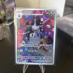 Pokemon TCG Banette 234/217 Full Art Holo ASC EN Psychic Stage 1 Card 90 HP 2026 - Image 1