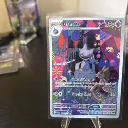 Pokemon TCG Banette 234/217 Full Art Holo ASC EN Psychic Stage 1 Card 90 HP 2026 - Image 3