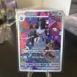 Pokemon TCG Banette 234/217 Full Art Holo ASC EN Psychic Stage 1 Card 90 HP 2026 - Image 5