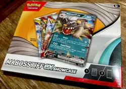 POKEMON MABOSSTIFF EX SHOWCASE TRADING CARD GAME FACTORY SEALED 2024 NEW 📦 - Image 1