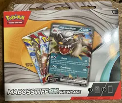 POKEMON MABOSSTIFF EX SHOWCASE TRADING CARD GAME FACTORY SEALED 2024 NEW 📦 - Image 2