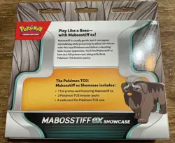 POKEMON MABOSSTIFF EX SHOWCASE TRADING CARD GAME FACTORY SEALED 2024 NEW 📦 - Image 4