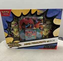 Pokemon TCG Mega Evolution Ascended Heroes Feraligatr EX Box! 🔥 Factory Sealed - Image 1