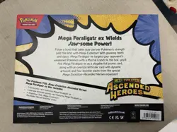 Pokemon TCG Mega Evolution Ascended Heroes Feraligatr EX Box! 🔥 Factory Sealed - Image 4