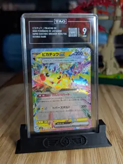 Pokemon TCG - Pikachu EX #33 Super Electric Breaker Japan - TAG Grade 9 - Image 1