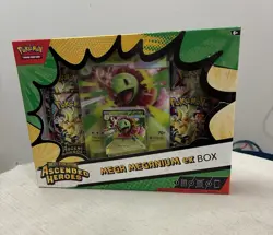 Pokemon Mega Evolution Ascended Heroes Mega Meganium Ex Box! 🔥Factory Sealed - Image 1