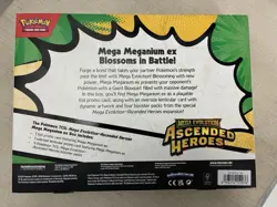 Pokemon Mega Evolution Ascended Heroes Mega Meganium Ex Box! 🔥Factory Sealed - Image 4