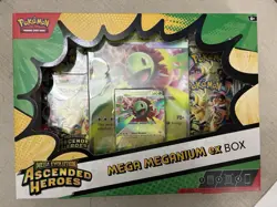 Pokemon Mega Evolution Ascended Heroes Mega Meganium Ex Box! 🔥Factory Sealed - Image 5