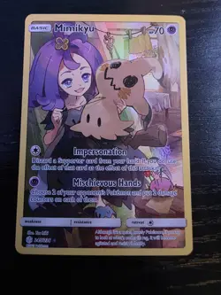 Pokemon Mimikyu Secret Rare Holo 245/236 Sm-Cosmic Eclipse English Card - Image 1