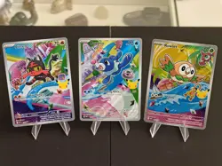 Pokemon TCG First Partners Illustration Collection | Alola Starters **SeePics** - Image 2