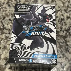 Pokemon TCG Scarlet & Violet Black Bolt Booster Bundle Box Factory Sealed - Image 1