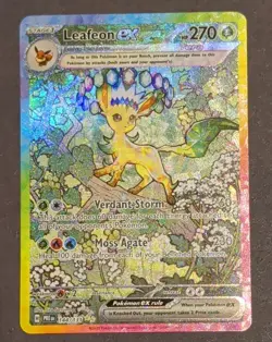Leafeon ex 144/131 Holo Prismatic Evolutions Pokemon NM - Image 1