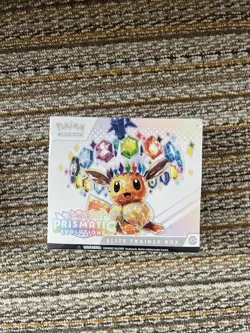 Pokemon Prismatic Evolutions ETB SV Eevee Elite Trainer Box Factory Sealed - Image 1