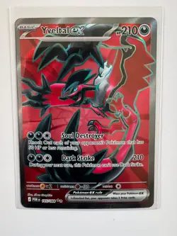 YVELTAL EX 105/088 PERFECT ORDER ULTRA RARE POKEMON NM/M 5BAN GRAPHICS - Image 1