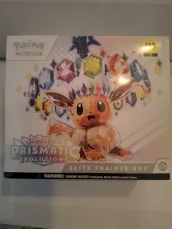 Prismatic Evolutions Elite Trainer Box ETB New/Factory Sealed ✅ Pokemon TCG - Image 1