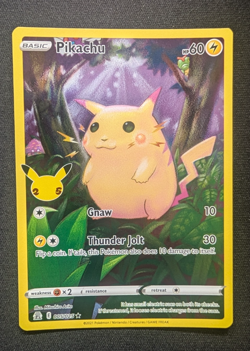 Pikachu 005/025 Holo Rare Celebrations Pokemon Holo NM - Image 1