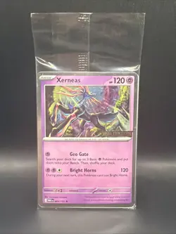 Pokemon SEALED Xerneas 064/132 Best Buy Exclusive Promo Holo - Image 1