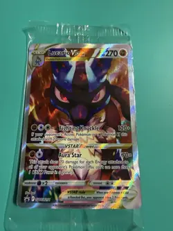 Pokemon TCG Lucario VSTAR SWSH291 Sword & Shield Promo Holo 270 HP sealed - Image 1