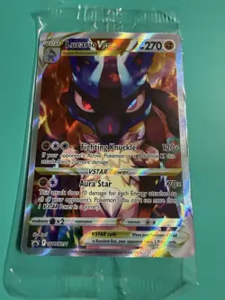 Pokemon TCG Lucario VSTAR SWSH291 Sword & Shield Promo Holo 270 HP sealed - Image 3