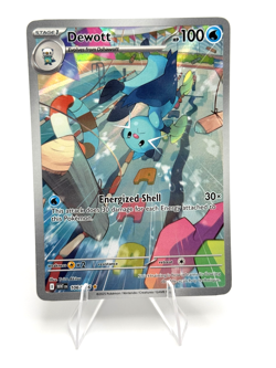 Pokemon Dewott Illustration Rare White Flare 106/086 - Image 1