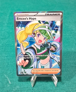 Emcee's Hype 220/182 - Pokemon: Destined Rivals - Ultra Rare Full Art - Image 1