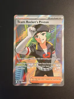 Pokemon TCG Team Rocket's Proton 227/182 Sv10: Destined Rivals Ultra Rare - Image 1