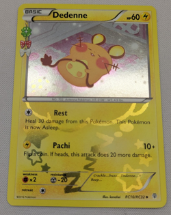 Dedenne Holo Foil Pokemon Generations: Radiant Collection RC10-32 - Image 1