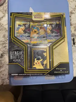 Pikachu & Zekrom-GX Pokemon TCG SEALED League Battle Deck - Image 1