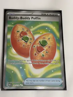 Buddy-Buddy Poffin 167/132 Ultra Rare Mega Evolution Pokemon TCG - Image 1
