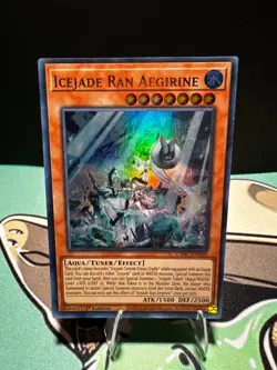Icejade Ran Aegirine CYAC-EN010 Cyberstorm Access Yu-Gi-Oh 1st Edition LP - Image 1
