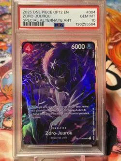 ZORO-JUUROU - One Piece ST18-004 - PSA 10 SP Special Super Rare - Legacy - Image 1