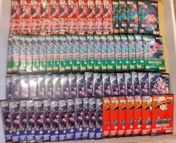 One Piece - 128 Sealed Booster Packs, 18 Sleeved Packs. OP 06,12,13,14,15. EB3&4 - Image 2