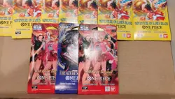 One Piece - 128 Sealed Booster Packs, 18 Sleeved Packs. OP 06,12,13,14,15. EB3&4 - Image 5