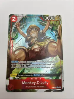Monkey D. Luffy - OP06-013 Alt Art - Wings of the Captain - One Piece English - Image 1