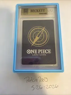 2026 One Piece Heroines Edition Boa Hancock Sp Bgs 10 English With New Label - Image 3