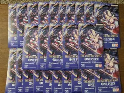 One Piece The Azure Sea's Seven Sleeved Booster OP-14 EB04 English - Lot Of 25 - Image 3