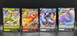 Japanese Pokemon 4 Card Lot: Ditto V, Melmetal V, Blaziken V, Etc LP Cards - Image 1