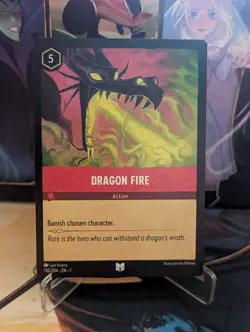 Disney Lorcana Dragon Fire 130/204 Uncommon NM TCG - Image 1