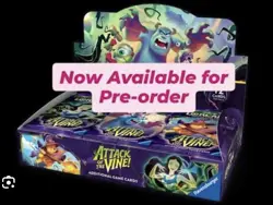 Disney TCG Lorcana - Set 13 Attack of the vine - Sealed Case of 4 Booster Boxes - Image 1