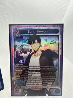 SUNG JINWOO SR UE17BT/SLG-1-022 UNION ARENA SOLO LEVELING NM - Image 1