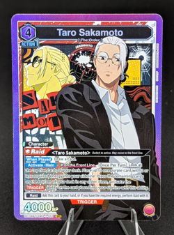 Union Arena Taro Sakamoto UE19BT/SMD-1-051 (SR) - UE19BT: SAKAMOTO DAYS - Image 1