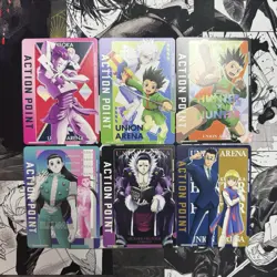 Union Arena UE02BT: HUNTER X HUNTER Action Point Card Set - Image 1