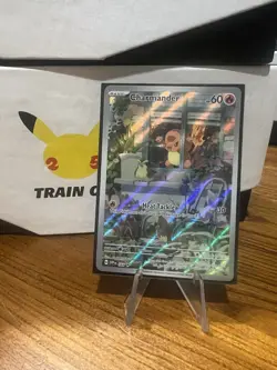 Pokemon TCG Charmander #044 Black Star Promo Scarlet & Violet Full Art Rare - Image 1