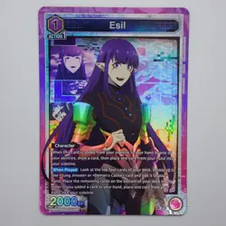 Union Arena UE17BT: SOLO LEVELING Esil UE17BT/SLG-1-008 Super Rare SR NM - Image 1