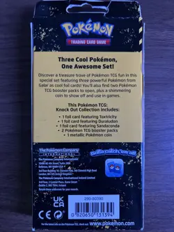 NEW- Pokemon TCG Knock Out Collection Box-Toxtricity, Duraludon, & Sandaconda - Image 2