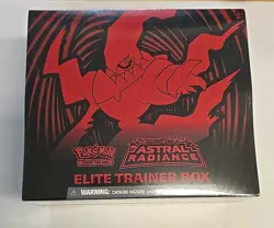 Pokemon TCG Sword & Shield Astral Radiance Elite Trainer Box - 8 Packs Sealed 820650850394 - Image 1